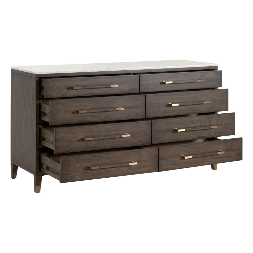 Essentials For Living - Bronze Bay Cambria 8-Drawer Double Dresser - 5252.DB-OAK/BIA view 4