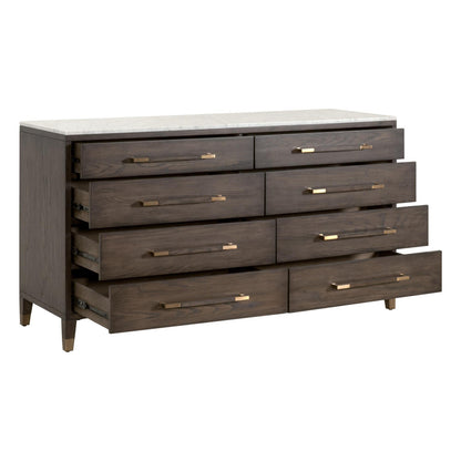 Essentials For Living - Bronze Bay Cambria 8-Drawer Double Dresser - 5252.DB-OAK/BIA view 4