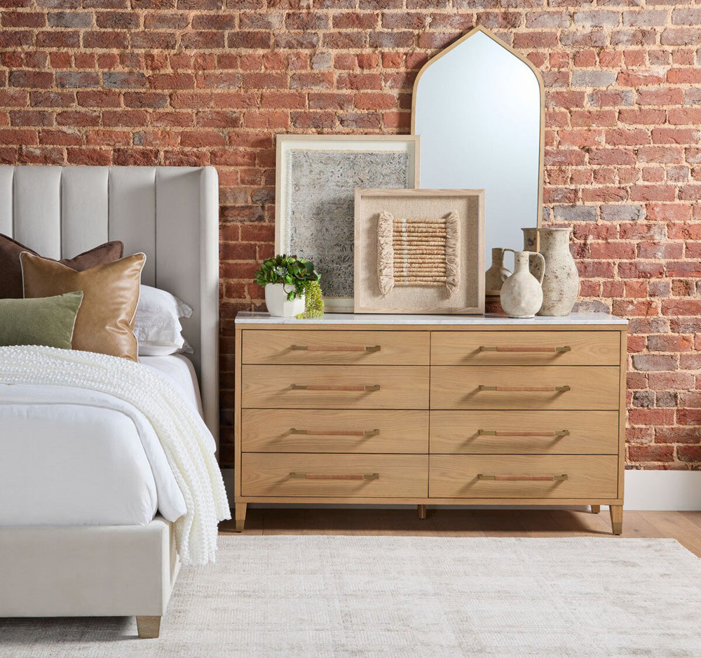 Essentials For Living - Bronze Bay Cambria 8-Drawer Double Dresser - 5252.NAT-OAK/BIA view 11