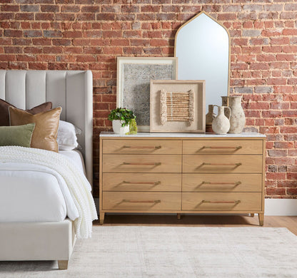 Essentials For Living - Bronze Bay Cambria 8-Drawer Double Dresser - 5252.NAT-OAK/BIA view 11