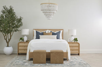 Essentials For Living - Bronze Bay Cannes 3-Drawer Nightstand - 5280.NAT-OAK view 13