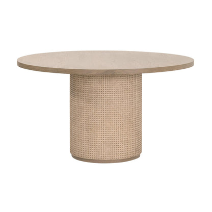 Essentials For Living - Bronze Bay Cannes 54" Round Dining Table - 5277.NAT-OAK view 1
