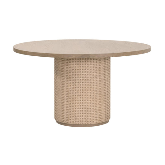 Essentials For Living - Bronze Bay Cannes 54" Round Dining Table - 5277.NAT-OAK view 1