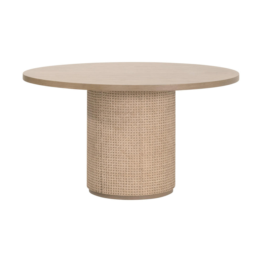 Essentials For Living - Bronze Bay Cannes 54" Round Dining Table - 5277.NAT-OAK view 2