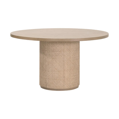 Essentials For Living - Bronze Bay Cannes 54" Round Dining Table - 5277.NAT-OAK view 2