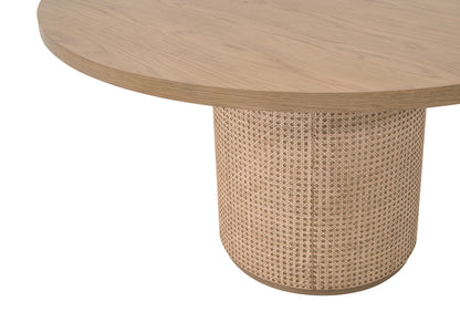Essentials For Living - Bronze Bay Cannes 54" Round Dining Table - 5277.NAT-OAK view 3