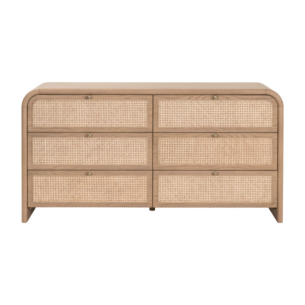Essentials For Living - Bronze Bay Cannes 6-Drawer Double Dresser - 5282.NAT-OAK view 1