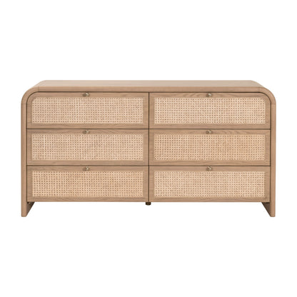 Essentials For Living - Bronze Bay Cannes 6-Drawer Double Dresser - 5282.NAT-OAK view 1