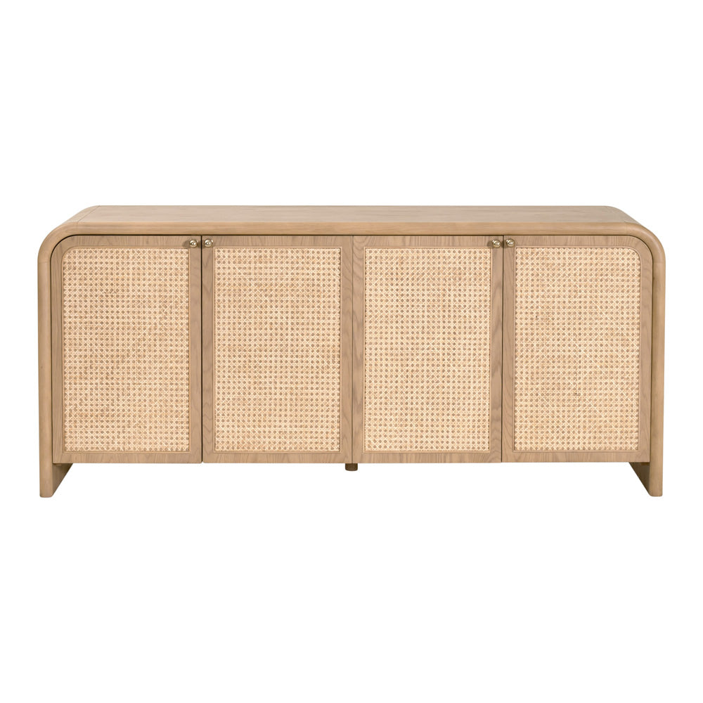 Essentials For Living - Bronze Bay Cannes Media Sideboard - 5278.NAT-OAK view 1