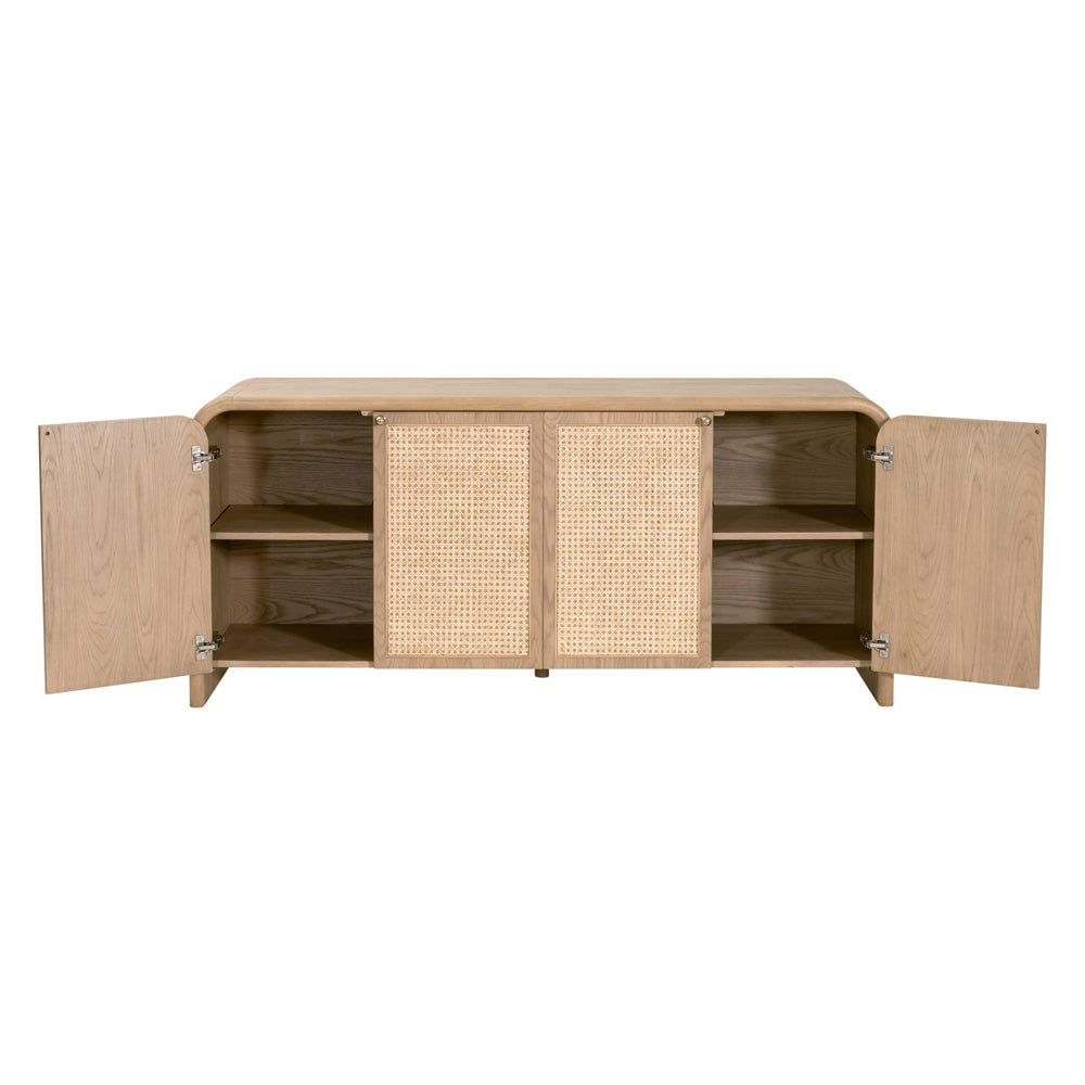 Essentials For Living - Bronze Bay Cannes Media Sideboard - 5278.NAT-OAK view 2