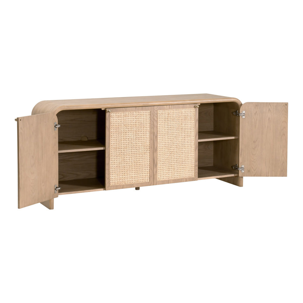 Essentials For Living - Bronze Bay Cannes Media Sideboard - 5278.NAT-OAK view 6