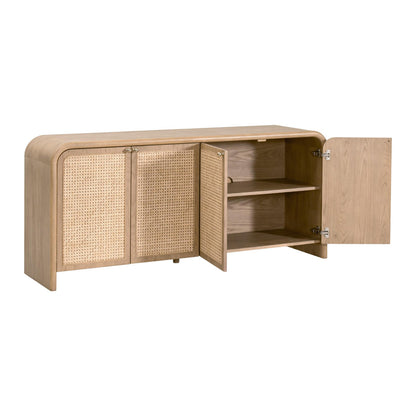Essentials For Living - Bronze Bay Cannes Media Sideboard - 5278.NAT-OAK view 7