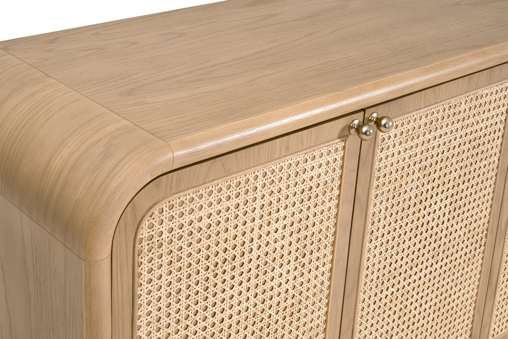 Essentials For Living - Bronze Bay Cannes Media Sideboard - 5278.NAT-OAK view 10