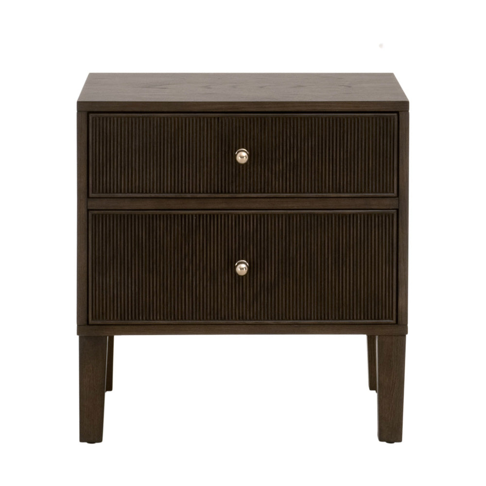 Essentials For Living - Bronze Bay Highland 2-Drawer Nightstand - 5256.DB-OAK view 1