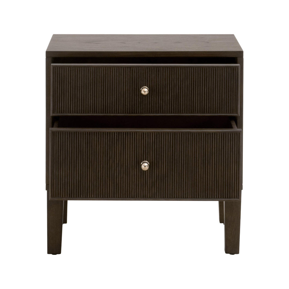 Essentials For Living - Bronze Bay Highland 2-Drawer Nightstand - 5256.DB-OAK view 2