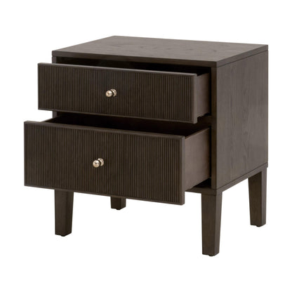 Essentials For Living - Bronze Bay Highland 2-Drawer Nightstand - 5256.DB-OAK view 4
