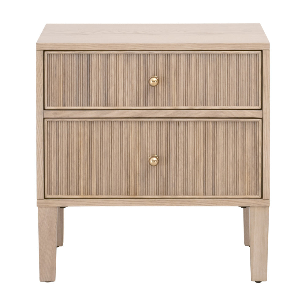 Essentials For Living - Bronze Bay Highland 2-Drawer Nightstand - 5256.NAT-OAK view 1