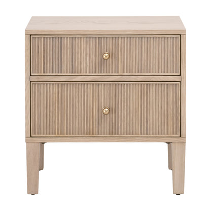 Essentials For Living - Bronze Bay Highland 2-Drawer Nightstand - 5256.NAT-OAK view 1
