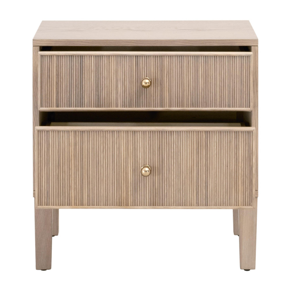 Essentials For Living - Bronze Bay Highland 2-Drawer Nightstand - 5256.NAT-OAK view 2