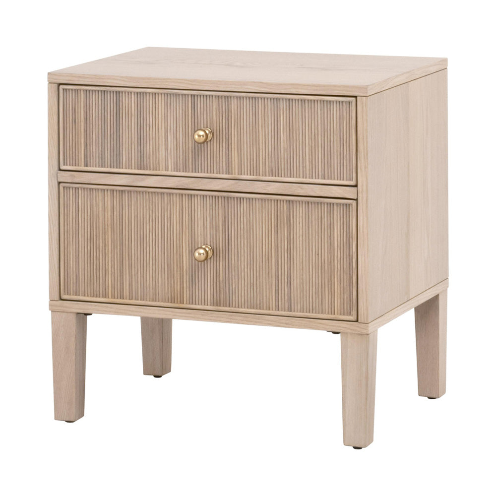Essentials For Living - Bronze Bay Highland 2-Drawer Nightstand - 5256.NAT-OAK view 3