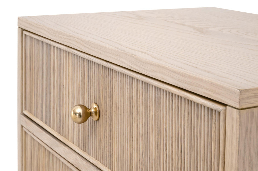 Essentials For Living - Bronze Bay Highland 2-Drawer Nightstand - 5256.NAT-OAK view 5