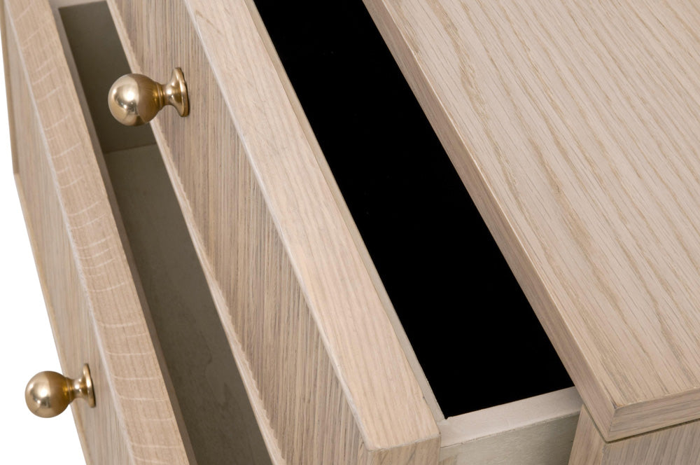 Essentials For Living - Bronze Bay Highland 2-Drawer Nightstand - 5256.NAT-OAK view 7