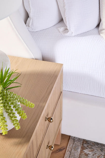 Essentials For Living - Bronze Bay Highland 2-Drawer Nightstand - 5256.NAT-OAK view 12
