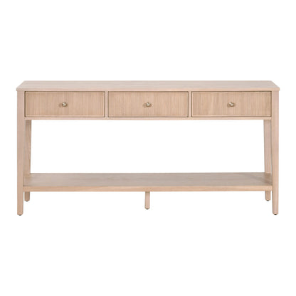 Essentials For Living - Bronze Bay Highland 3-Drawer Console Table - 5268.NAT-OAK view 1