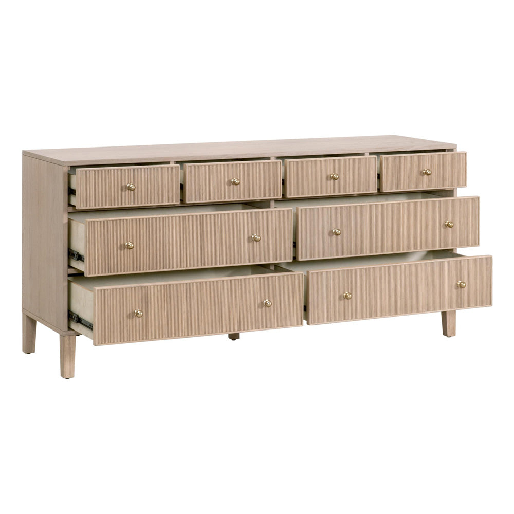Essentials For Living - Bronze Bay Highland 8-Drawer Double Dresser - 5258.NAT-OAK view 4