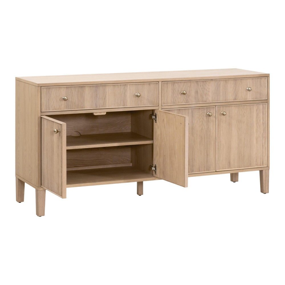 Essentials For Living - Bronze Bay Highland Media Sideboard - 5264.NAT-OAK view 7