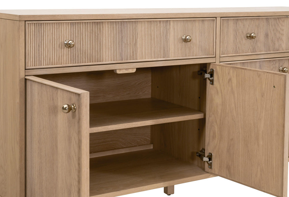 Essentials For Living - Bronze Bay Highland Media Sideboard - 5264.NAT-OAK view 9