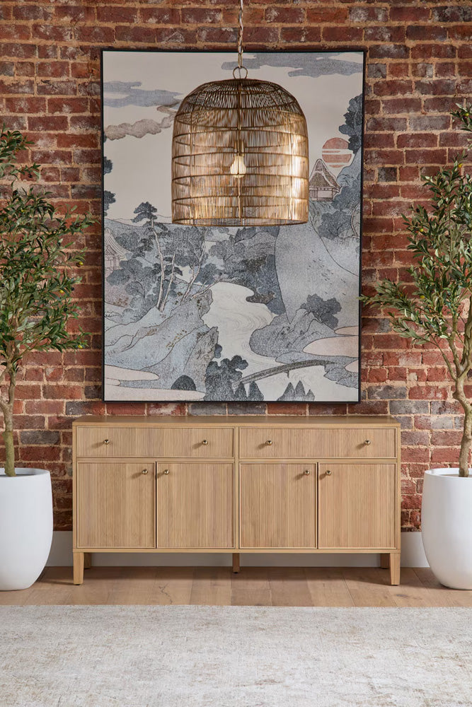 Essentials For Living - Bronze Bay Highland Media Sideboard - 5264.NAT-OAK view 11
