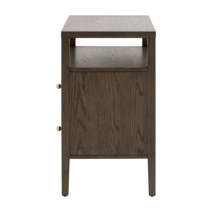 Essentials For Living - Bronze Bay Highland Open Shelf 2-Drawer Nightstand - 5257.DB-OAK view 5