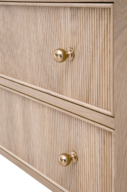 Essentials For Living - Bronze Bay Highland Open Shelf 2-Drawer Nightstand - 5257.NAT-OAK view 9
