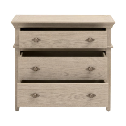 Essentials For Living - Bronze Bay Oxford 3-Drawer Nightstand - 5285.WW-OAK view 2