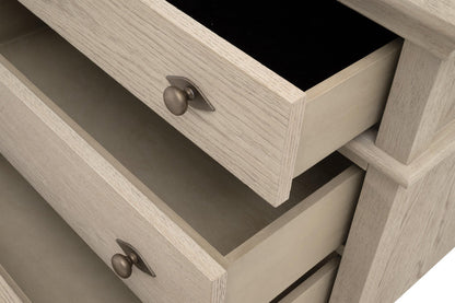 Essentials For Living - Bronze Bay Oxford 3-Drawer Nightstand - 5285.WW-OAK view 7