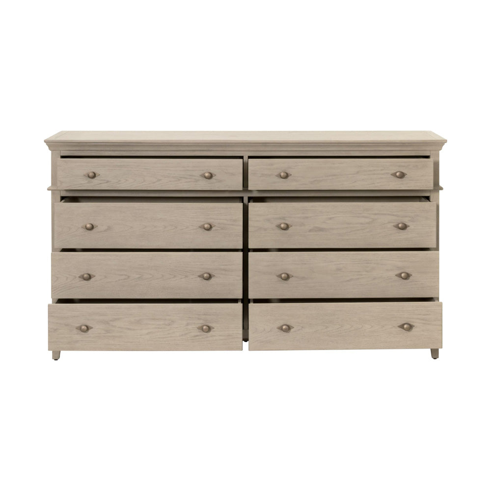 Essentials For Living - Bronze Bay Oxford 8-Drawer Double Dresser - 5287.WW-OAK view 2
