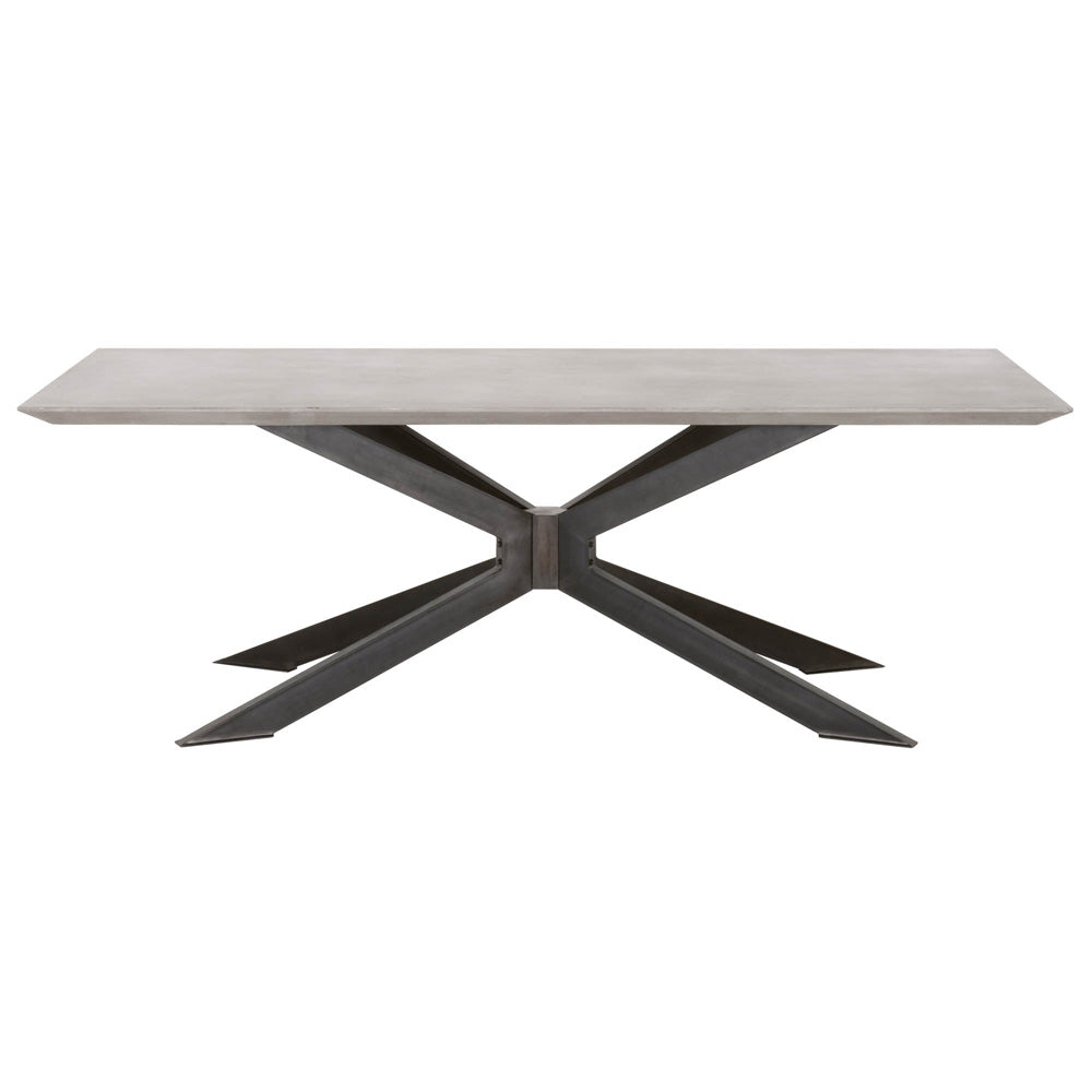 Essentials For Living - District Industry Rectangle Dining Table - 4630.BLK/AGRY_CLOSEOUT view 1