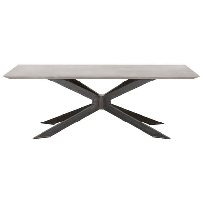Essentials For Living - District Industry Rectangle Dining Table - 4630.BLK/AGRY_CLOSEOUT view 1