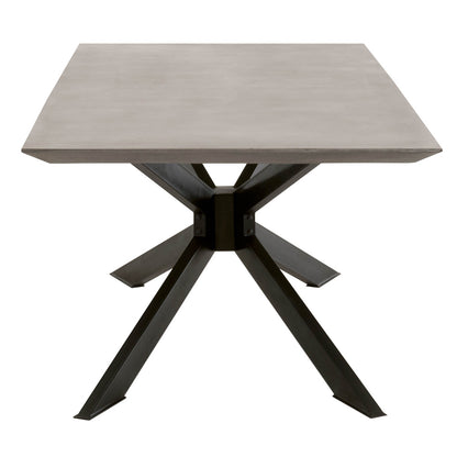 Essentials For Living - District Industry Rectangle Dining Table - 4630.BLK/AGRY_CLOSEOUT view 3