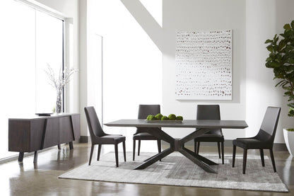 Essentials For Living - District Industry Rectangle Dining Table - 4630.BLK/AGRY_CLOSEOUT view 6