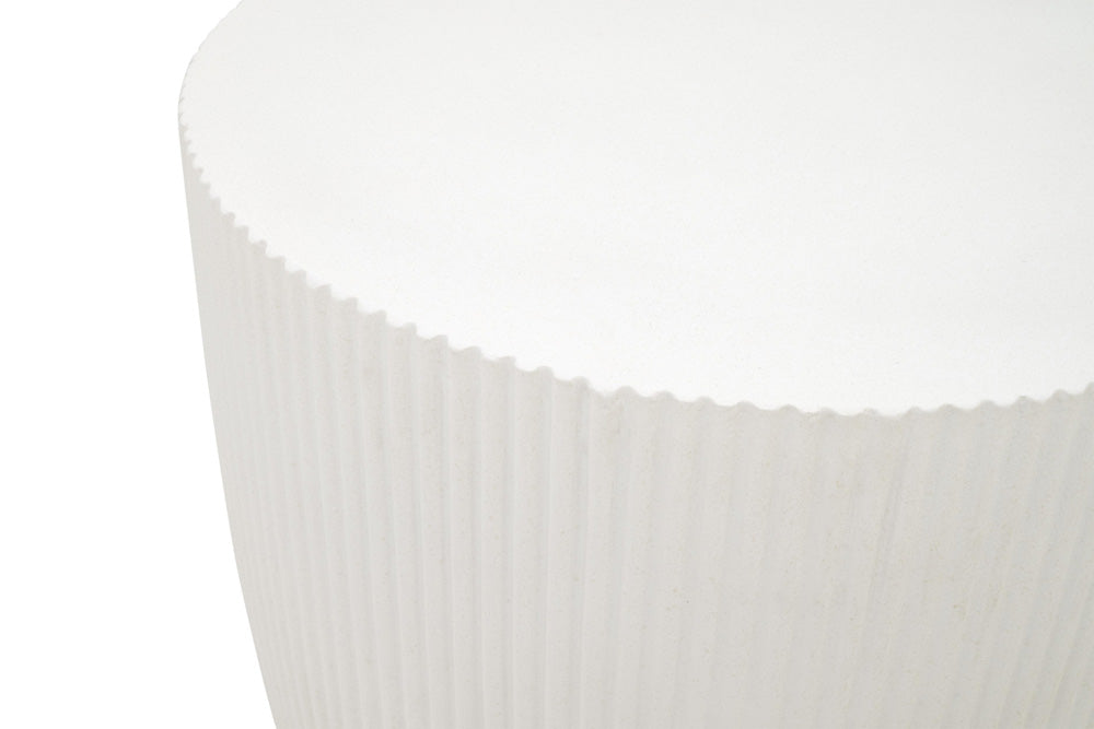 Essentials For Living - District Soleil Fluted End Table - 4617.IVO view 2