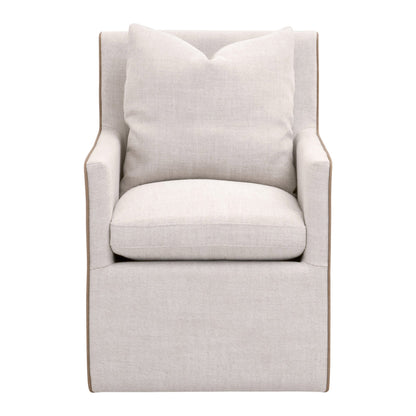 Essentials For Living - Essentials Harmony Arm Chair With Casters - 6492UP.BIS/IVT view 1
