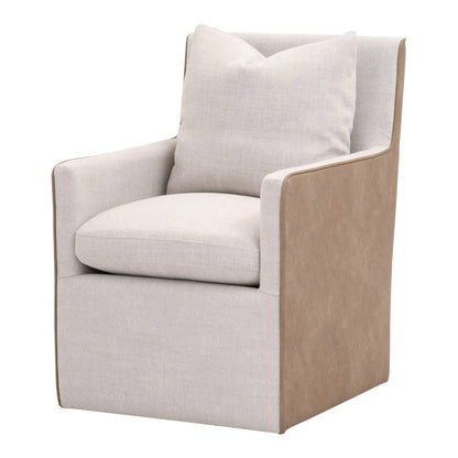 Essentials For Living - Essentials Harmony Arm Chair With Casters - 6492UP.BIS/IVT view 2