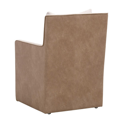 Essentials For Living - Essentials Harmony Arm Chair With Casters - 6492UP.BIS/IVT view 4