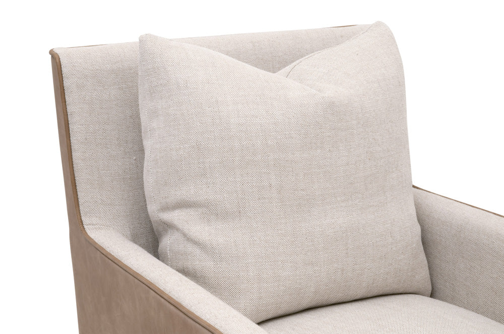 Essentials For Living - Essentials Harmony Arm Chair With Casters - 6492UP.BIS/IVT view 7