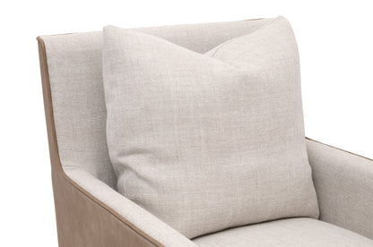 Essentials For Living - Essentials Harmony Arm Chair With Casters - 6492UP.BIS/IVT view 7