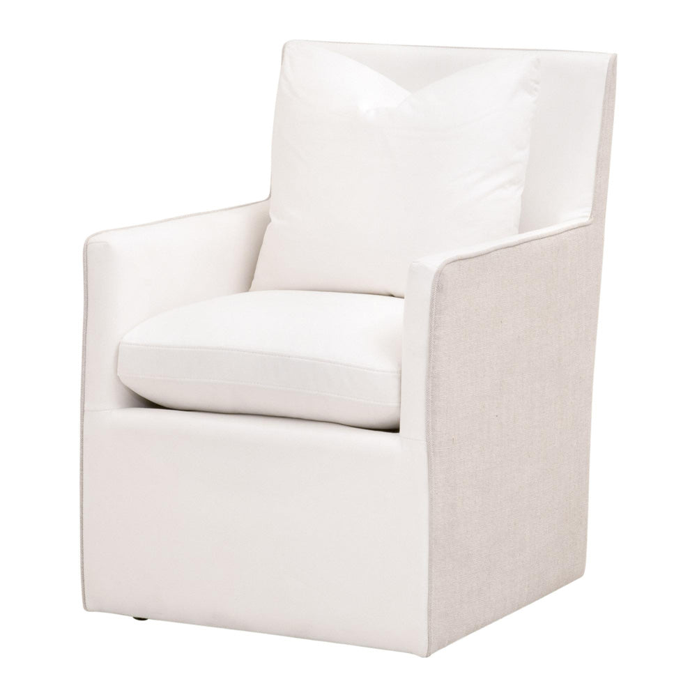 Essentials For Living - Essentials Harmony Arm Chair with Casters - 6492UP.LPPRL/BIS view 2