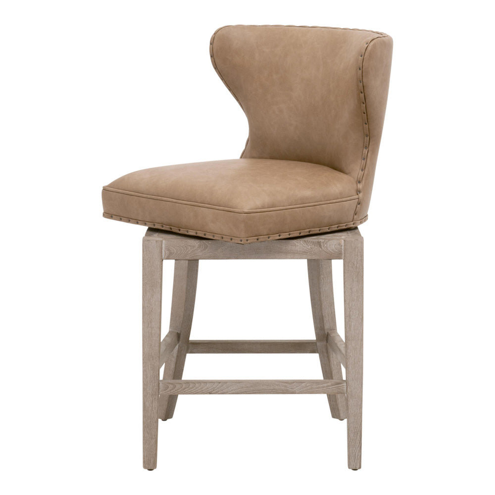Essentials For Living - Essentials Milton Swivel Counter Stool - 6421-CSUP.IVT-BT/NG view 2