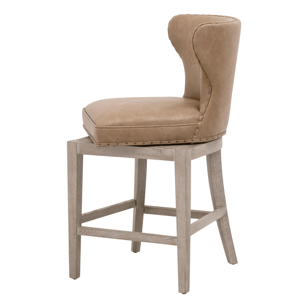 Essentials For Living - Essentials Milton Swivel Counter Stool - 6421-CSUP.IVT-BT/NG view 4